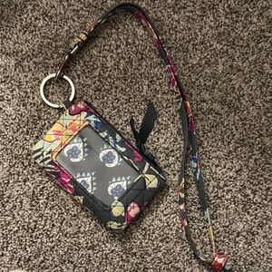 Vera Bradley Multicolor Floral Wristlet